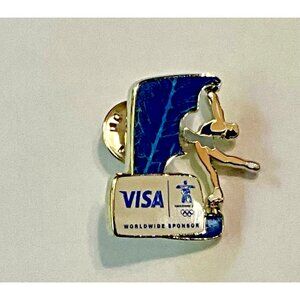 Vancouver Olympics 2010 Spinner Figure Skating Ice Dancing Pin Articulate